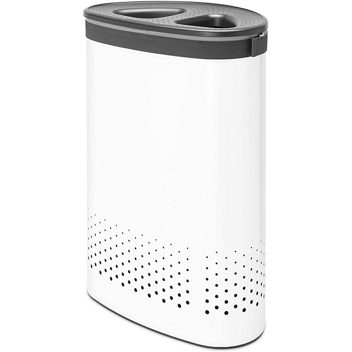 Brabantia laundry separation basket Selector 55L, white