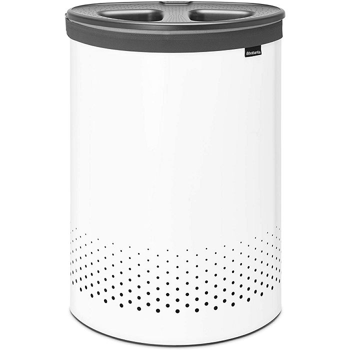 Brabantia laundry separation basket Selector 55L, white