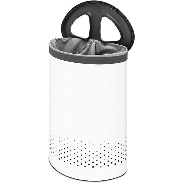 Brabantia laundry separation basket Selector 55L, white