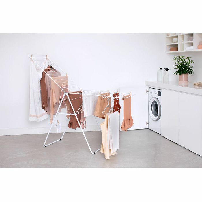 Brabantia HangOn clothes drying rack, 15 m white