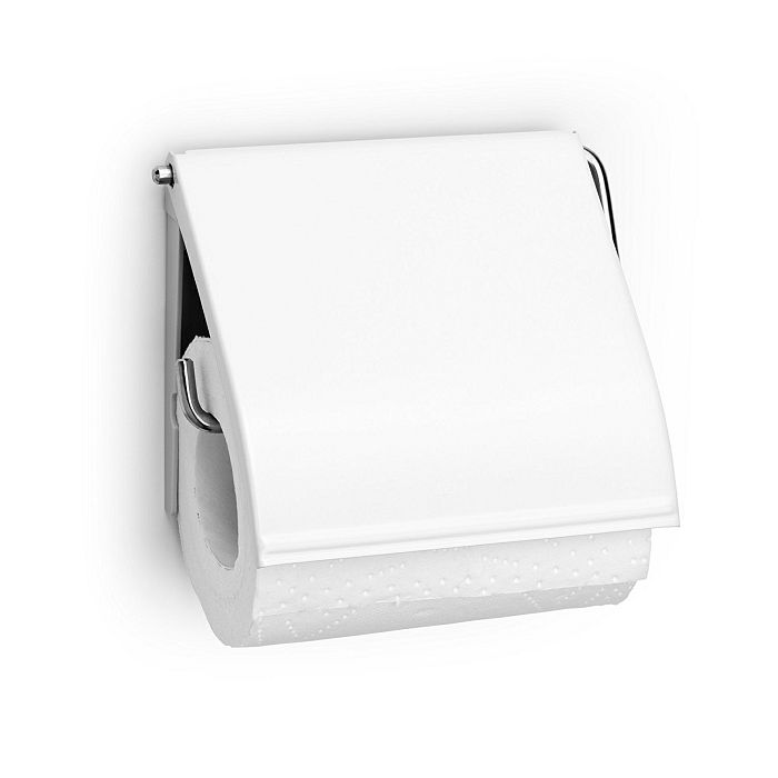 Brabantia toilet paper holder Classic - white