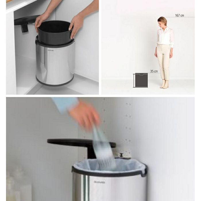 Brabantia built-in trash can BUILT-IN 15L