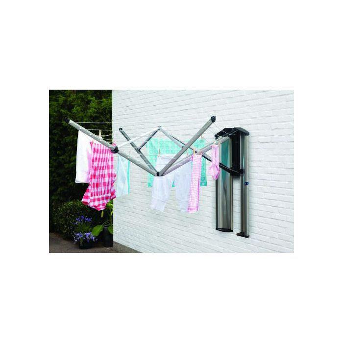 Brabantia wall dryer WALLFIX for laundry, 24 m