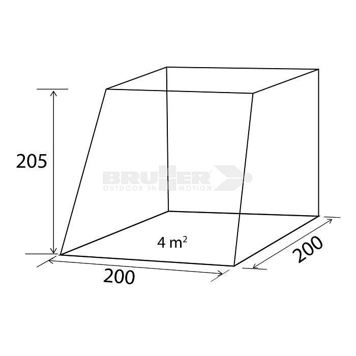 BRUNNER rear tent COMET VW T5/T6