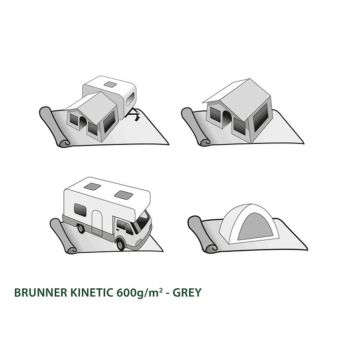 BRUNNER mat for awning 250x300 0201106N.C52