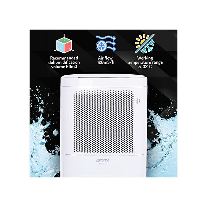 Camry CR 7851 LCD dehumidifier with compressor