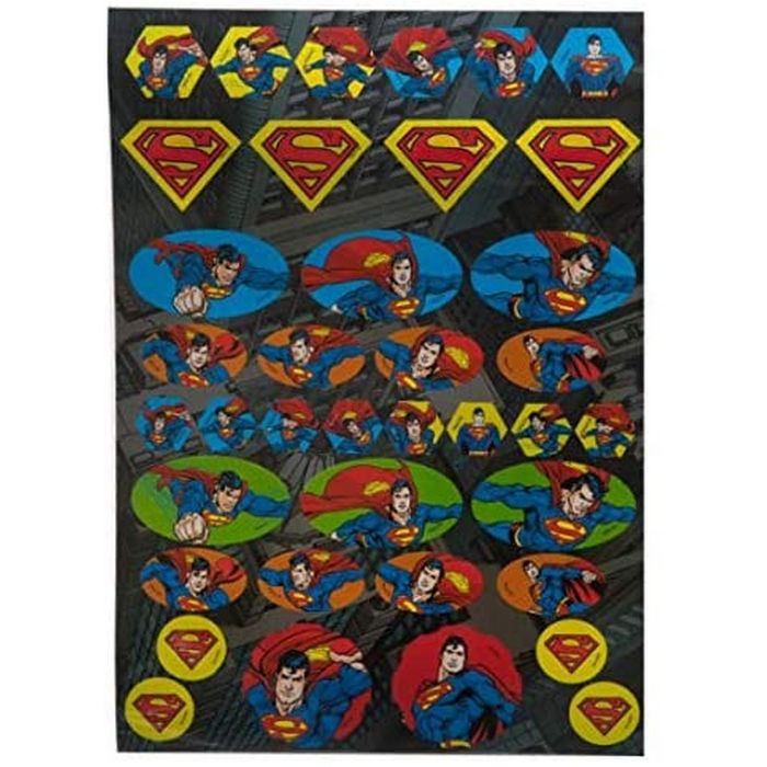 SUPERMAN LARGE STICKER SHEET DC COMICS - 5025572708067