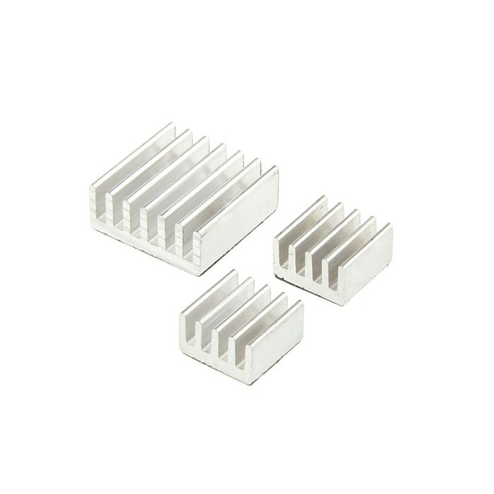 Raspberry Pi heatsink set - silver CPKM-001