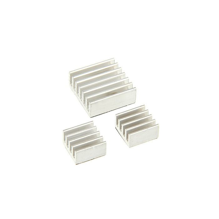 Raspberry Pi heatsink set - silver CPKM-001