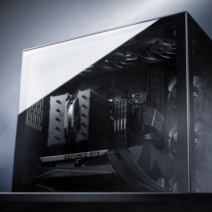 Noctua NH-D12L chromax.black CPU-Kühler - 120mm-NH-D12L CHROMAX.BLACK