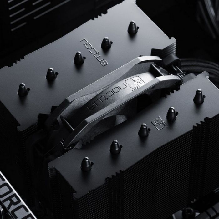 Noctua NH-D12L chromax.black CPU-Kühler - 120mm-NH-D12L CHROMAX.BLACK