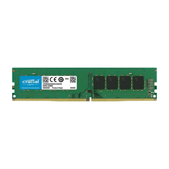 Crucial 4GB DDR4-2666 UDIMM PC4-21300 CL19, 1.2V