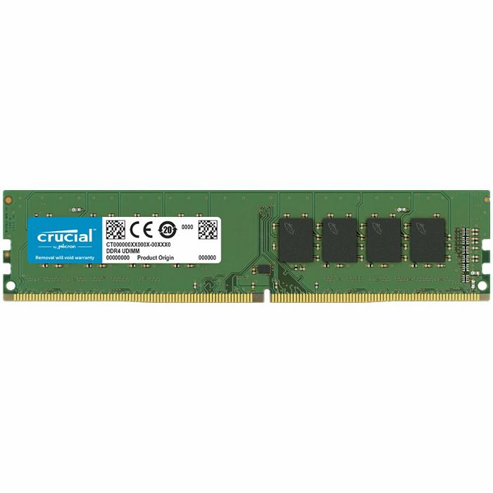 CRUCIAL 16GB DDR4-3200 UDIMM CL22 (8Gbit/16Gbit)