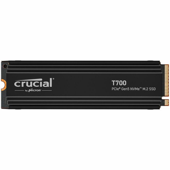 Crucial T700 4TB PCIe Gen5 NVMe M.2 SSD with heatsink, EAN: 649528936738