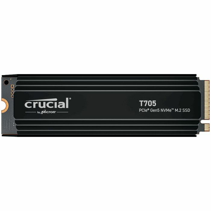 Crucial T705 4TB PCIe Gen5 NVMe M.2 SSD with heatsink, EAN: 649528940346