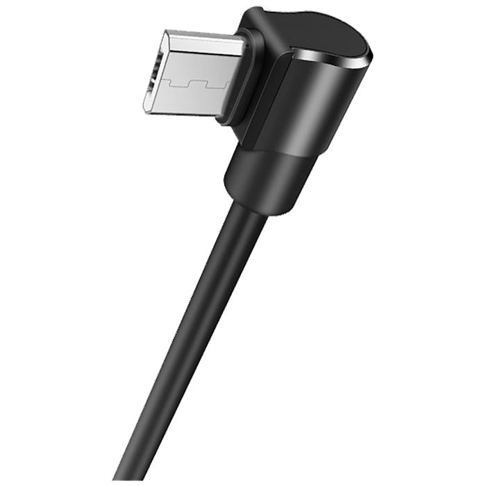 hoco. USB kabel za smartphone, micro USB, kutni 90°, 1.2 met,crna - U37 Long Roam, Micro USB , BK