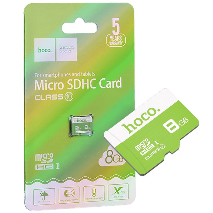 hoco. Micro SD kartica, 8GB, class 10 - MicroSD 8GB Class10 (85799)