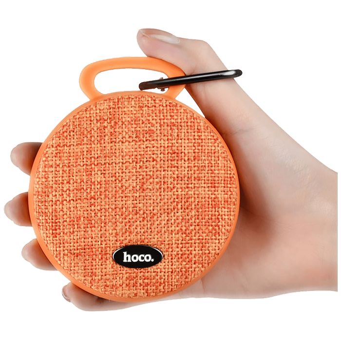 hoco. Zvučnik bežični, Bluetooth, 600 mAh, 5 h, orange - BS7 Mobu, Bluetooth, orange