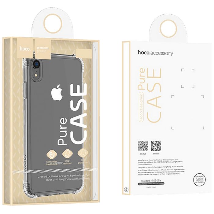 hoco. Navlaka za iPhone XR, crna - Armor series Case iPhone XR