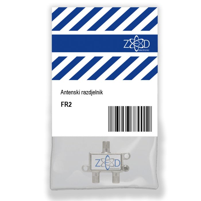 ZED electronic Antenski razdjelnik 1 ulaz - 2 izlaza, 5-2400MHz - FR2