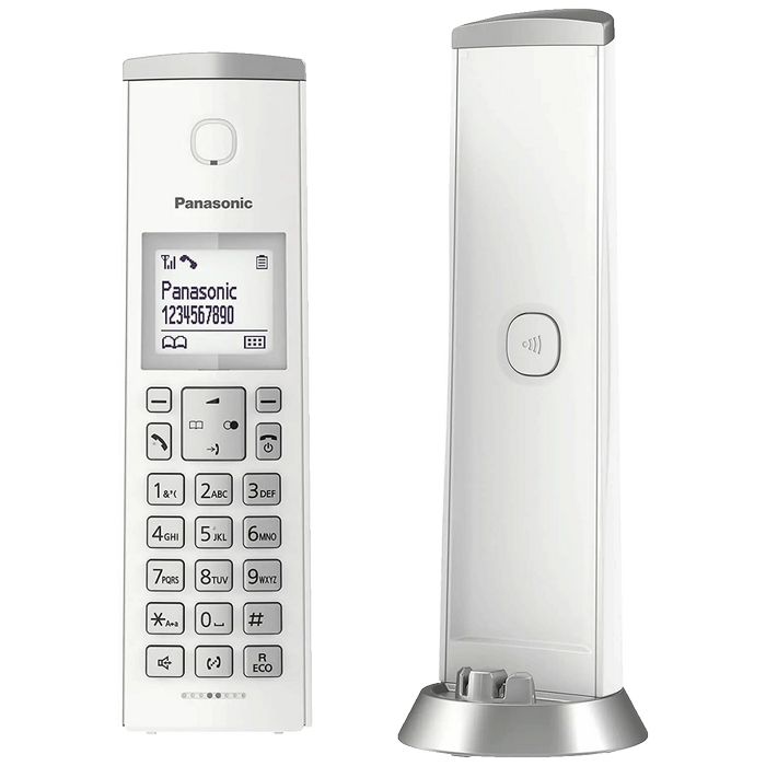 Panasonic Telefon bežični, DECT/GAP, 1.5" LED display, bijela - KX-TGK210FXW