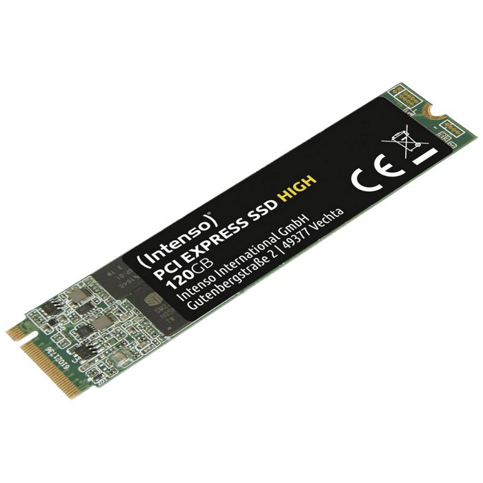 (Intenso) SSD M.2 2280, PCIe, kapacitet 120 GB - SSD M.2 PCIe 120GB/High