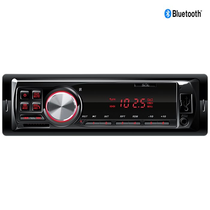 SAL Auto radio, 4 x 45W, BT, FM, USB/SD/AUX, daljinski upravljač - VBT 1100/RD