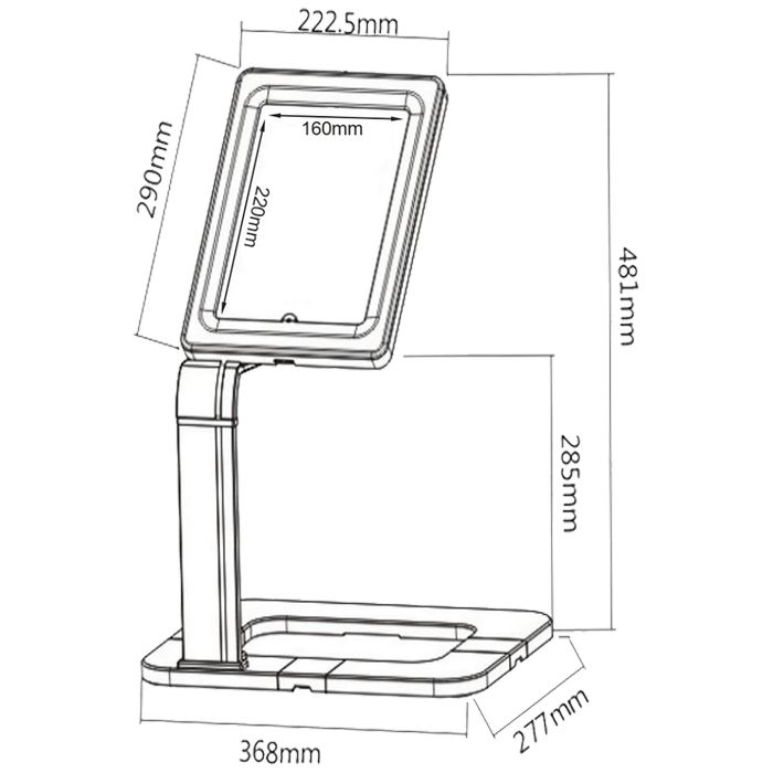 Maclean Stalak za tablet do 10.1" - MC-644