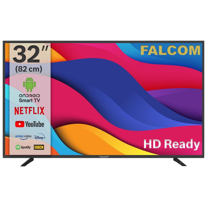 Falcom Televizor Smart LED TV 32" HD Ready, Bluet. ,WiFi, Android - TV-32LTF022SM
