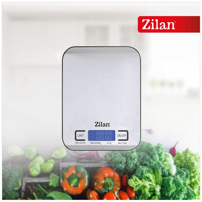 Zilan Vaga kuhinjska, do 5 kg., INOX - ZLN2984