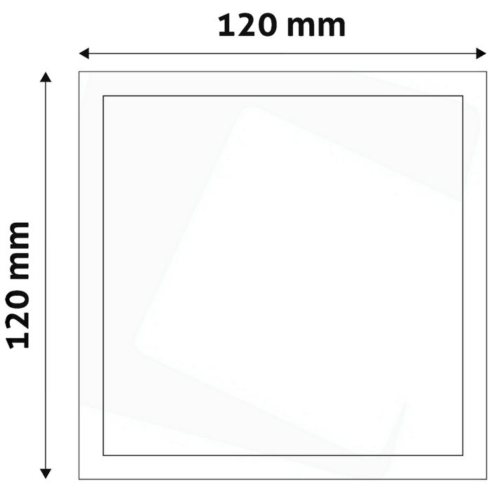 Avide Plafonjera LED, 6W, 420 lm, 4000K, IP20 - ACSMNW-S-6W-ALU-SN