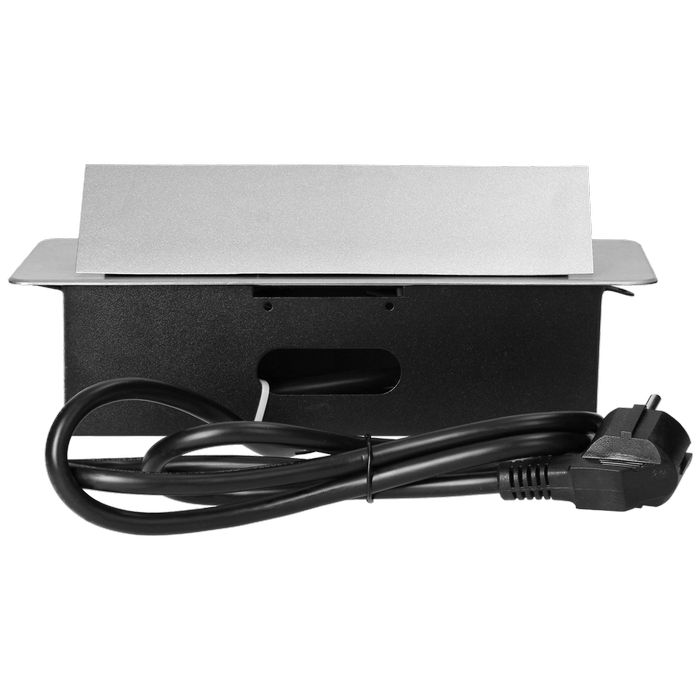 Orno Produžni kabel sa 2 x Schuko utičnice + 2 x USB, ugradbena - OR-AE-13126(GS)/G