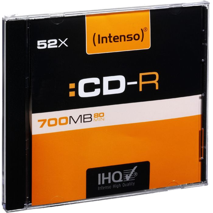 (Intenso) CD-R 700MB (80 min.) pak. 10 komada Slim Case - CD-R700MB/10Slim