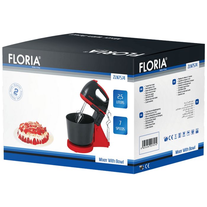 Floria Mikser sa posudom, 150 W - ZLN7574