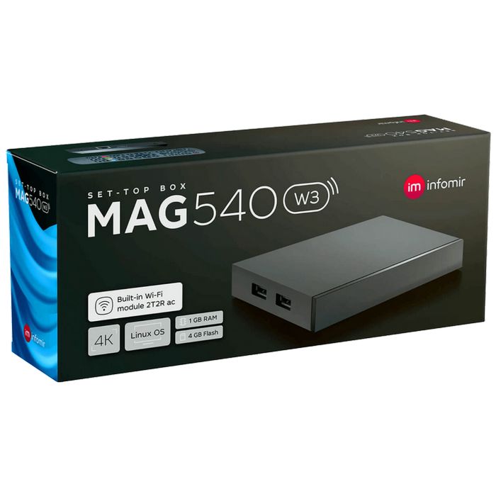 Mag Prijemnik IPTV za Stalker midlleware, WiFI - MAG 540 W3