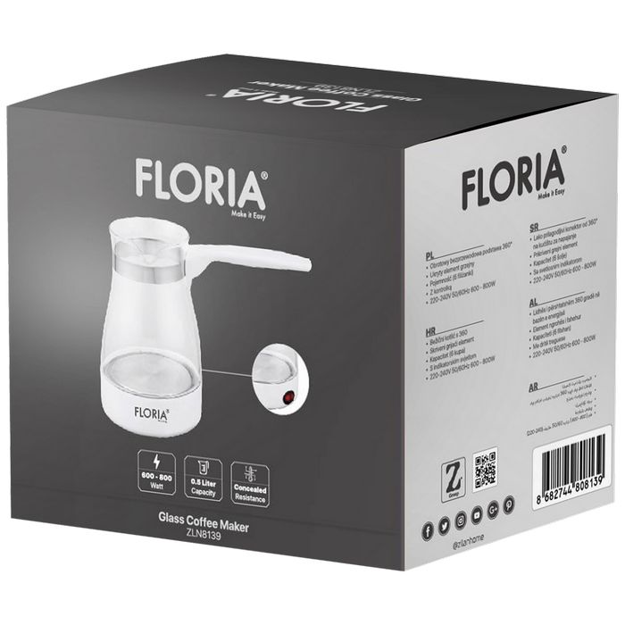 Floria Kuhalo za kavu, 800W - ZLN8139