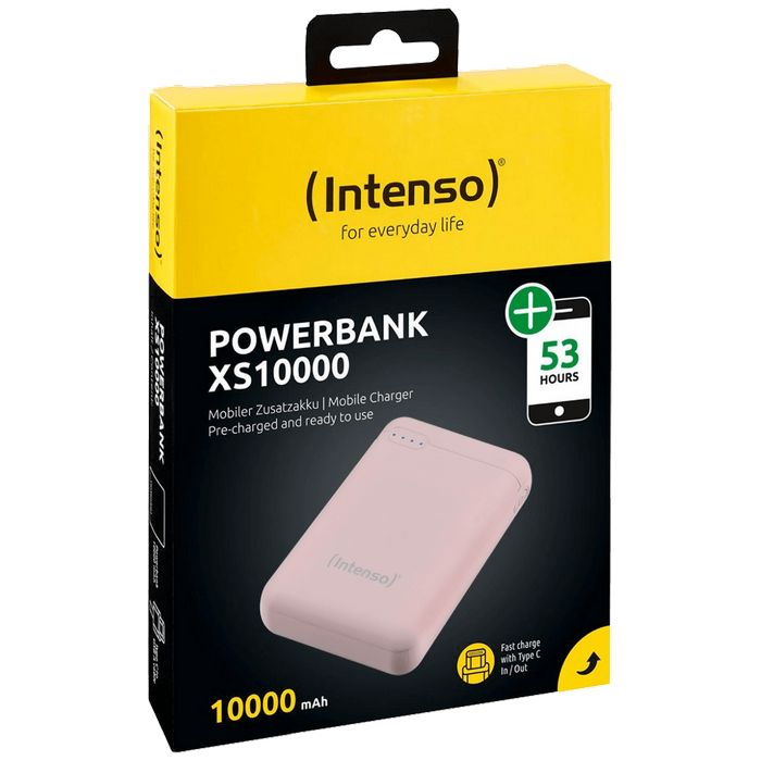 (Intenso) Prijenosni punjač za mobitele i tablete 20000mAh - POWERBANK XS10000 Rose