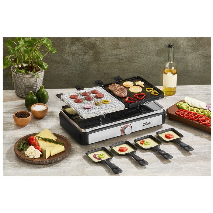 Zilan Električni Roštilj / Raclette, 2u1, 1400W - ZLN8863