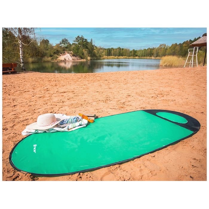 Tracer Prostirka za plažu, 180 x 80 cm, mint - POP UP BEACH MAT MINT 180 X 80CM