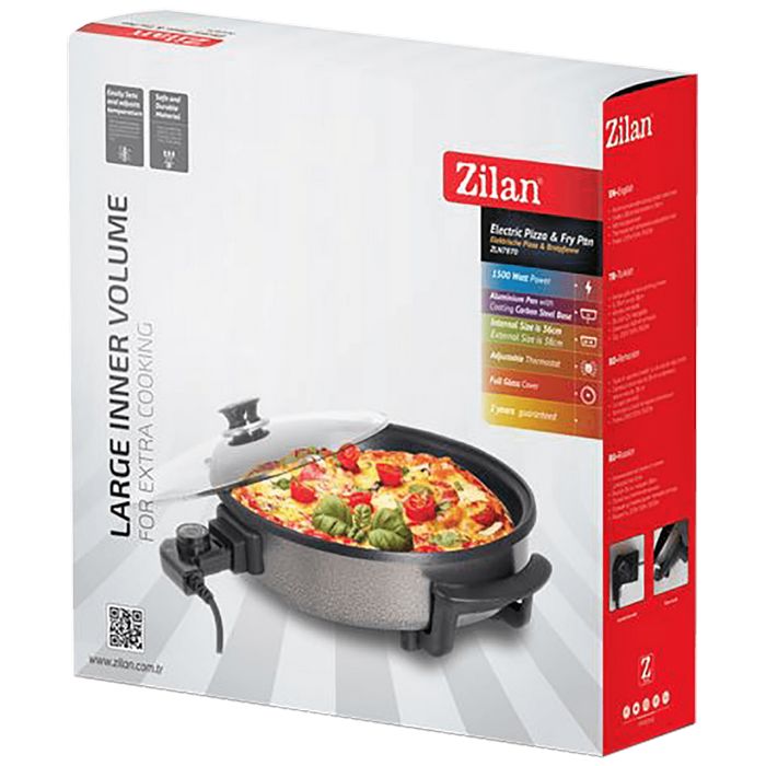 Zilan Pizza pekač, promjer 36 cm / 38 cm, 1500 W - ZLN7870