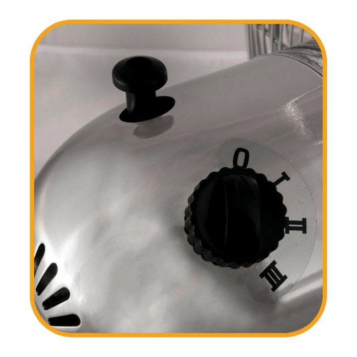 home Ventilator sa postoljem, metalni stalak, 90-120cm, 50W, Inox - SFS 40