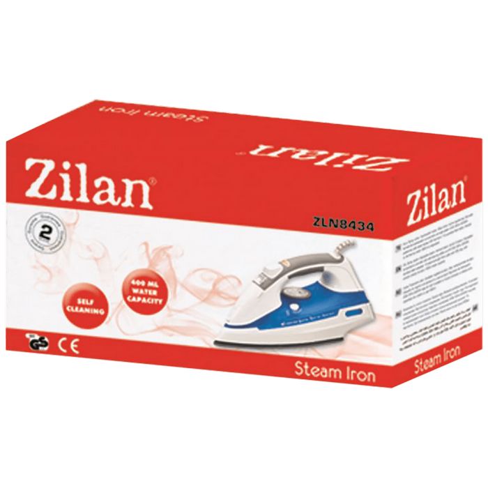 Zilan Glačalo na paru, 2200 W, AntiDrip, plavo/bijela - ZLN8434