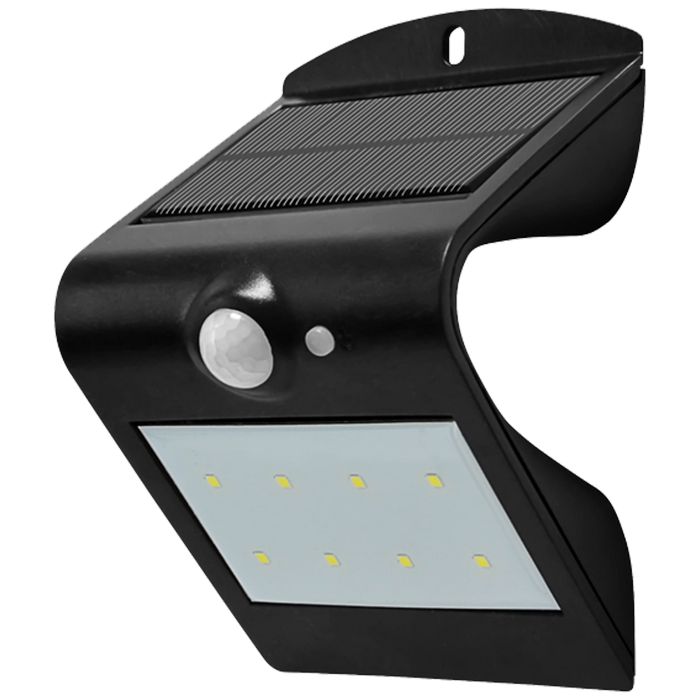 home Reflektor LED 1.5W sa solarnim panelom, detekcija pokreta - FLP 2/BK SOLAR