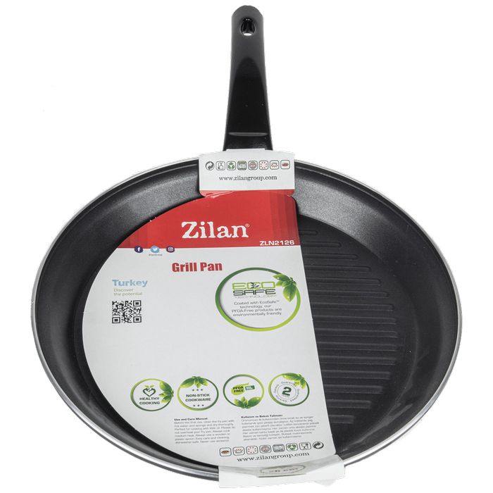 Zilan Grill tava, teflon, 28 cm - ZLN2126