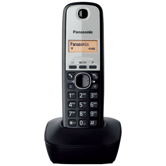 Panasonic Telefon bežični, LED display, crni - KX-TG1911FXG