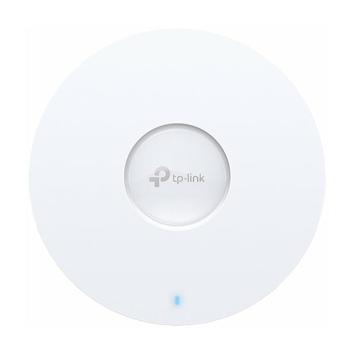 TP-Link EAP610 AX1800 Wireless Dual Band Ceiling Mount Access Point, 574Mbps (2.4 GHz) + 1201 Mbps (5 GHz), 1 x G RJ45 port, 802.3at POE and 12V DC, 4×Internal Antennas, MU-MIMO, Seamless Roaming, Ban