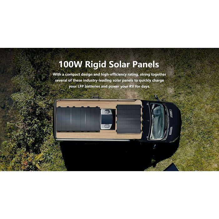 EcoFlow 100W fixed solar panel