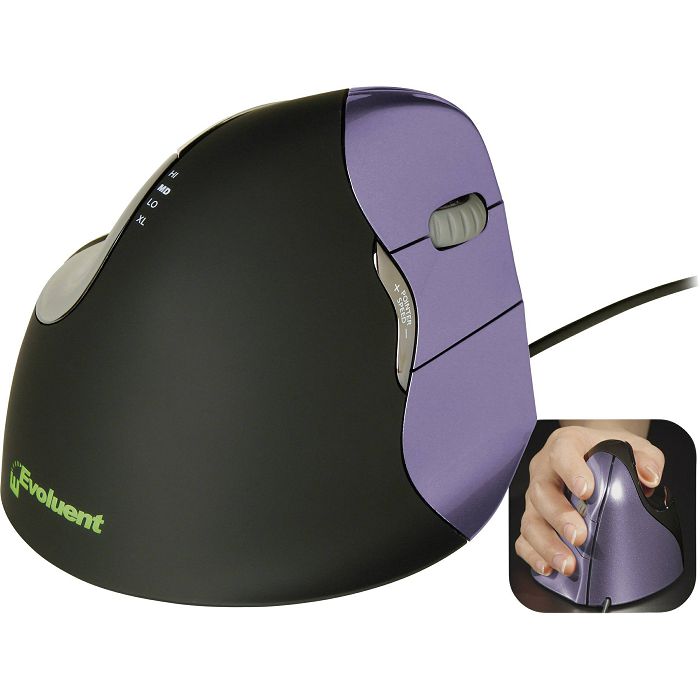 Evoluent Vertical Mouse 4 Right Wired Size S