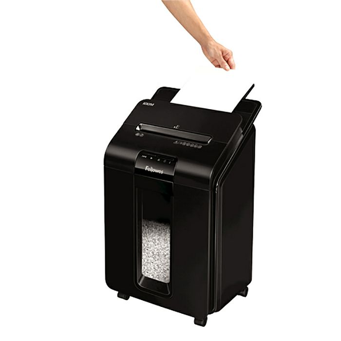 Fellowes AutoMax™ 100M Mini-Cut Shredder