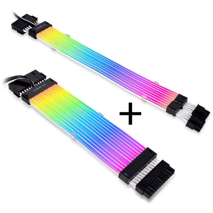 Lian Li Strimer Rgb Mainboardkabel Rgb Pcie Vga Stromkabel